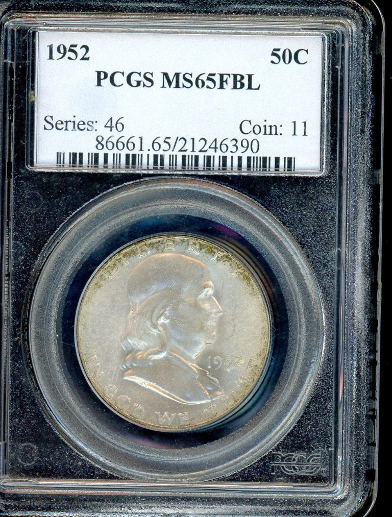 1952-D Franklin Half Dollar Highly collectible Franklin Half Dollar series