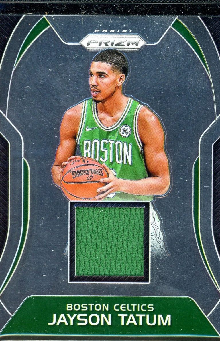 Add this rare Jayson Tatum rookie patch to your collection today—cards like this don’t stay available for long.
