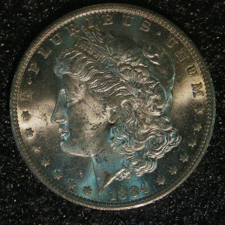 1884 O Morgan Silver Dollar BU Brilliant Uncirculated 90% Silver New Orleans US$1