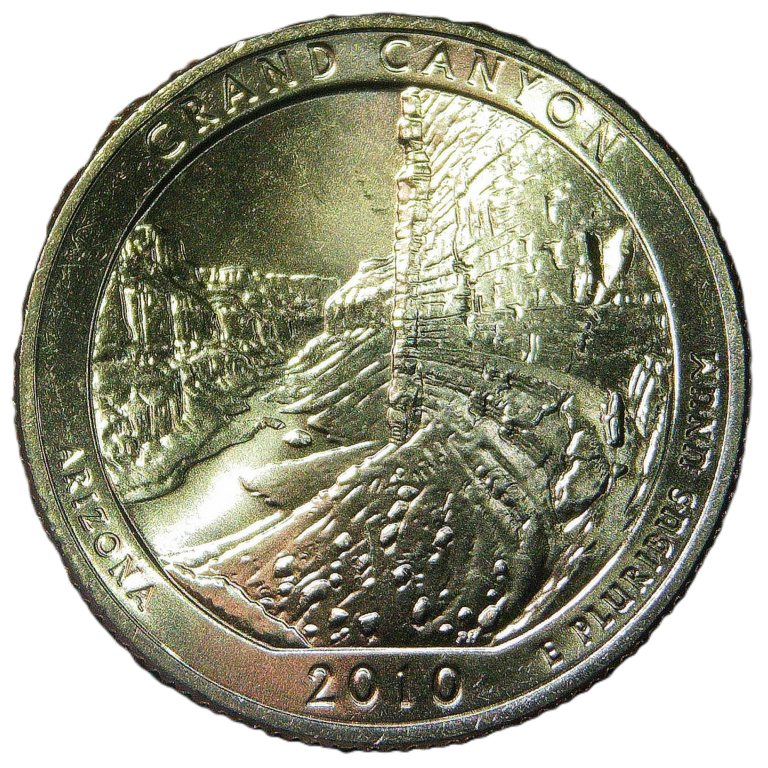 2010-D Grand Canyon Quarter BU MS++ Uncirculated 25C America the Beautiful