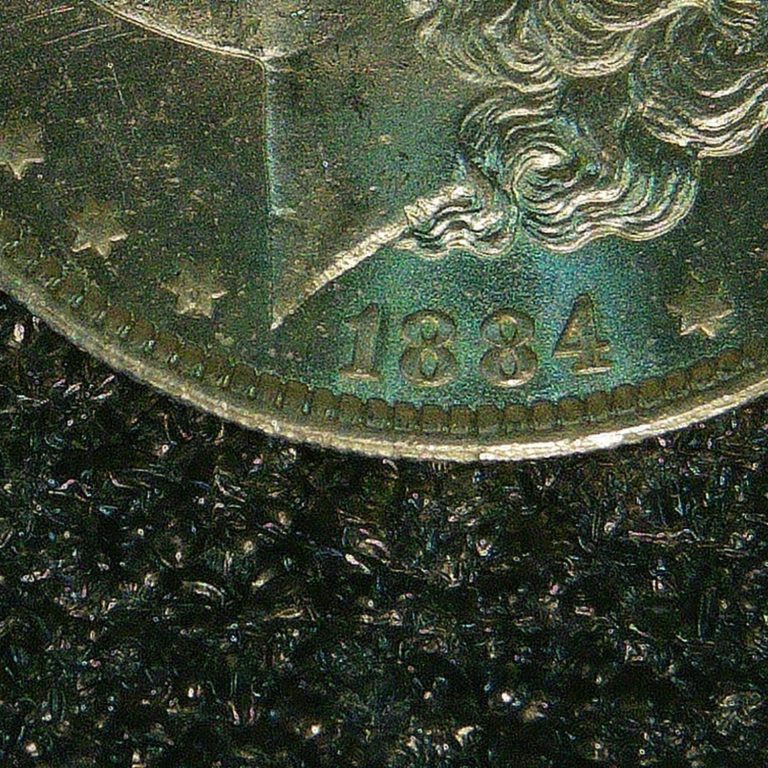 1884 O Morgan Silver Dollar BU Brilliant Uncirculated 90% Silver New Orleans US$1